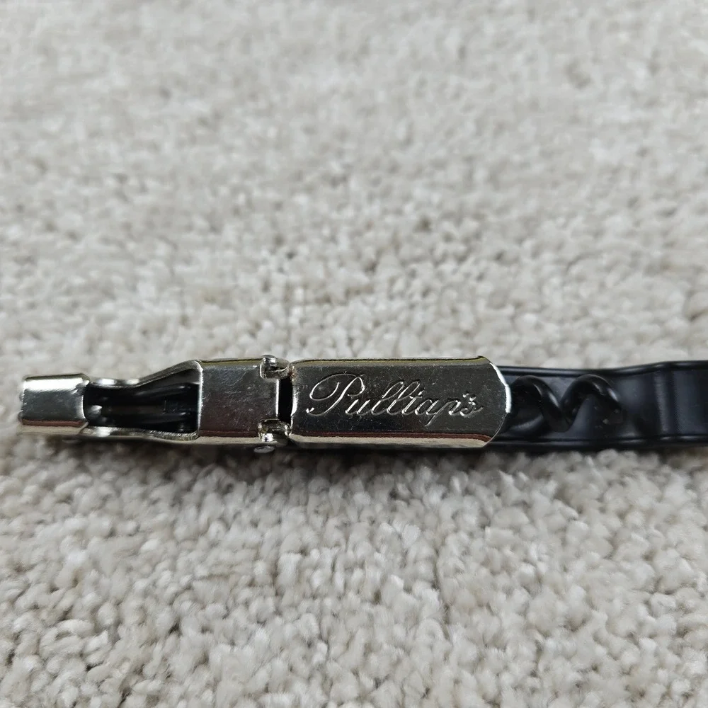 Pulltap's Waiters Corkscrew Wine Opener Black Double Hinged Lever Foil Cutter‎
